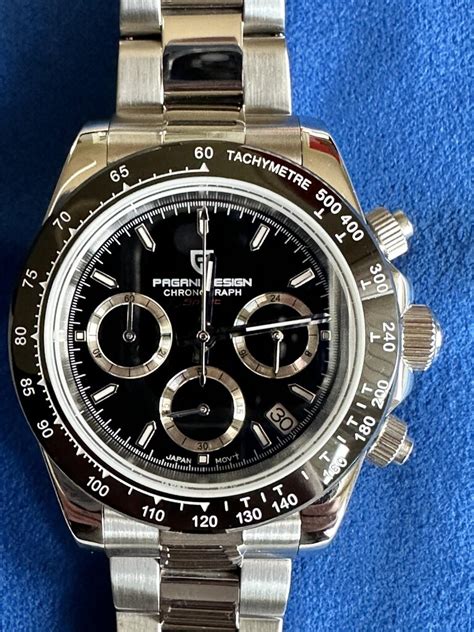 rolex daytona vs pagani|vintage rolex daytona homage watch.